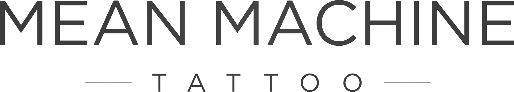 Mean Machine Tattoo wordmark