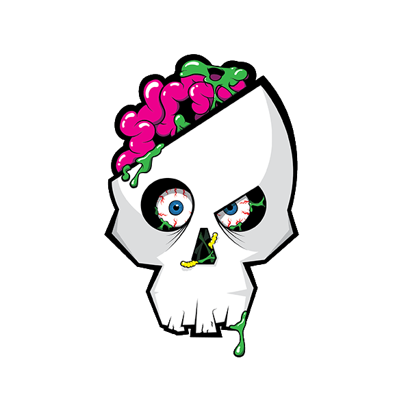 Die-cut sticker